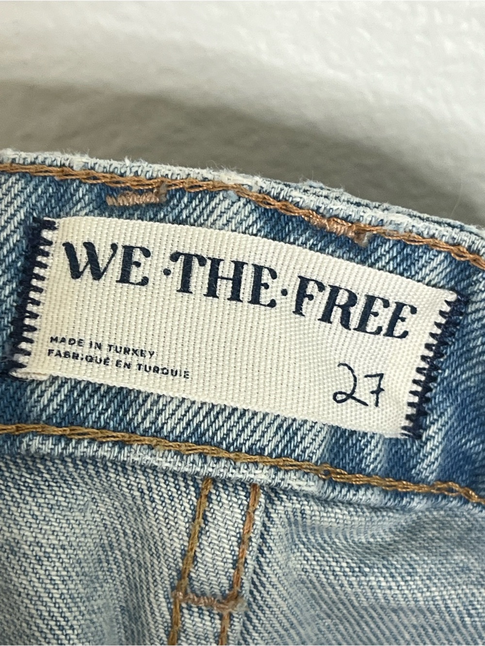 We The Free Deep Trance Dropped Boyfriend Jeans size 27 - Picture 9 of 13